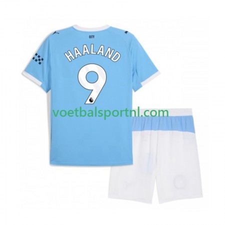 Manchester City Erling Haaland 9 Kind Thuis Tenue 2025-26